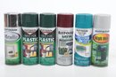 Group Of 6 Rust-oleum Spray Paint Cans