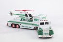 Lot Of 3 Vintage Toys Incl HESS Truck, Wings Of Texaco And Die Cast Car