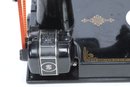Vintage Singer Portable Electric Sewing Machine 221-1 In Travel Case