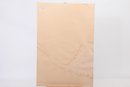 Early 1900's 17 1/4' X 25 1/4' Poster 'The Exclusive French Linen & Rayon Tempting Papers'