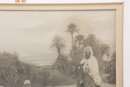 21' X 17' Framed Early 1900's Picture Believed To Be Egypt
