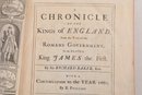 1730 'Chronicle Kings Of England' From Romans Government To Death Of King James By Sir Richard Baker