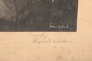 13' X17' Framed Early 1900's Fabian Bachrach Portrait Photograph Signed 'Raymond G. La Fontaine'