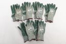 Lot Of 6 Pairs Of Ansell 11-511 HyFlex Work Gloves W/Kevlar Size 9 NOS