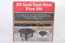 30' Cast Iron Fire Pit