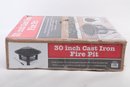 30' Cast Iron Fire Pit