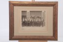 19' X 16 1/2' Framed SAVIN ROCK Cabinet Card Photograph August 13, 1892 Samuel Fitch Running Team