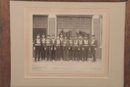 19' X 16 1/2' Framed SAVIN ROCK Cabinet Card Photograph August 13, 1892 Samuel Fitch Running Team