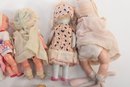 Grouping Of Dolls Including Dionne Quintuplets And Several Misc. Doll Parts