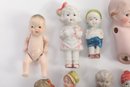 Large Lot Of Small Dolls - Germany, Japan, Etc.