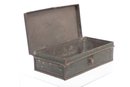 Late 1800 Early 1900 Tin Document Box - 'F Mowrey'
