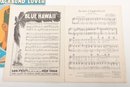 Grouping Early 1900's Rudy Valley Sheet Music