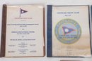 Grouping 1983 First Hundred Years Of American Yacht Club Includes Book And Memorabilia - Cruise Etc