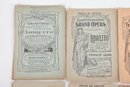 Vintage Music Opera 19th & Early 20th Century Libretti 20 Booklets