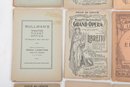 Vintage Music Opera 19th & Early 20th Century Libretti 20 Booklets