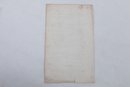 RARE HARVARD 1838 Order Of Performances For Exhibition,