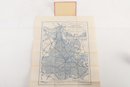 Circa 1909 Les Charmettes Map Of Barbizon France