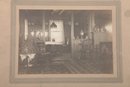 2 Early 1900's Cabinet Photographs Of Home's Interior