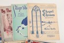 Large Grouping Of Early 1900's To Mid Century Sheet Music With Artist Signed Cover Art