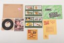 1949 Lionel Trains Misc. Inc. Bilboards, Track Layouts, 2 Records & 'Pop' Planning Book Orig Mailer
