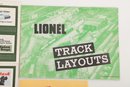 1949 Lionel Trains Misc. Inc. Bilboards, Track Layouts, 2 Records & 'Pop' Planning Book Orig Mailer