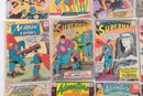 Grouping Of DC.10 And .12 Cent Comic Book Lot Superman , Batman And Others