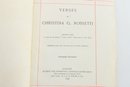 Victorian Poetry: Christina Rossetti, Verses, London, 1898.