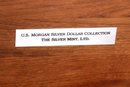 US MORGAN SILVER DOLLAR COLLECTION EMPTY WOODEN DISPLAY BOX -THE SILVER MINT LTD