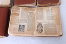 Group Of 5 Antique Early 1920-1930 Scrap Books From CT Old Saybrook And Surrounding Areas