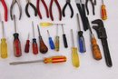 Large Group Of Various Tools Including Wrenches, Sockets, Screwdrivers, Pliers, Etc