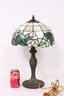 Modern Tiffany Style Slag Glass Desk Lamp