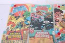 Group Of DC Comic Books Batman And The Outsiders - All In Plastic Bags