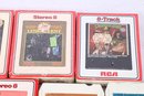 Group Of Various 8-track Tapes Including 4 NEW SEALED
