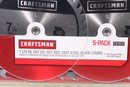 Craftsman 5-pack Circular Saws Blades - NEW