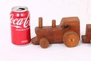 Vintage Children Toy Wooden Train
