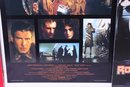 Group Of 3 Original Vintage Movie Posters - Blade Runner, Robocop, Hunt For The Red October