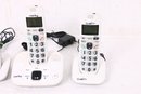 Clarity D712 Low Vision Cordless Phone Base Answering System & 2 Expandable Headsets