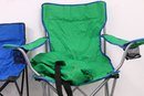 Group Of 4 Folding Beach Chairs - Used