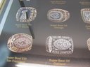 25 Years Of Super Bowl Rings Poster