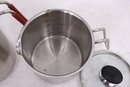 Pair Of KUHN-RIKON Steamer Burner Pot And KRONA Pot - Stainless Steel Cookware