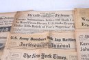 Group Of 1940's And 1960's Newspapers - Herald Tribune, Jacksonville Journal, New Haven Register & More
