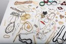 Costume Jewelry Lot ~ Necklaces, Bracelets, Earrings, Pins & Broaches
