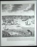 Set Of 4 Beautiful Prints: Reproduction Of Early Panorama Of New York Harbor