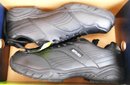 Lot Of 5 Pairs Of NIB Men's Black Work Shoes Sizes 11-12 Most SRMax