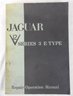 Lot Of 3 Vintage Jaguar Maintenance, Service & Repair Manuals