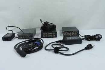 3 Extron ADA 2 / GLI 350 HV 350 Mhz RGB Ground Loop Isolator