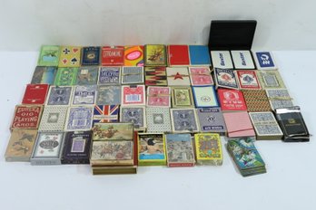 Large Group Of Vintage Playing Cards