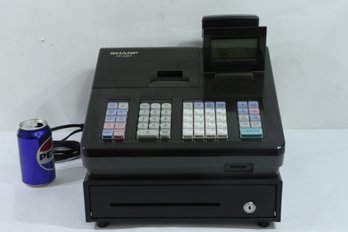 Sharp XE-A207 Menu Based Control System Cash Register NO Key /working Good