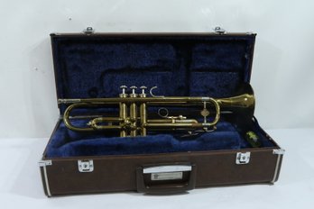 Vintage Holton Trumpet In Case With 2 Mouth Pieces