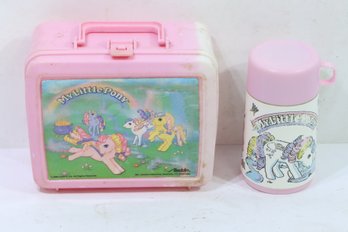 Vintage My Little Pony Aladdin Plastic Lunchbox & Thermos